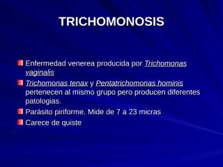 Dr MArtínez Canseco - trichomonosis.ppt