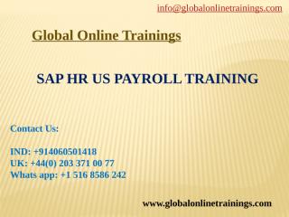 SAP HR US Payroll Training - ppt.pptx