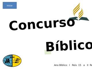 Concurso Bíblico 2010 - 007.ppt