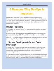 5 Reasons Why DevOps Is Important.docx
