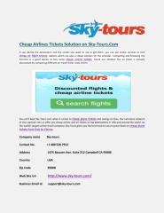 Cheap_Airlines_Tickets_Solution_on_Sky-Tours.Com.PDF