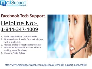 Facebook Tech Support 1-844-347-4009 all you need.pptx